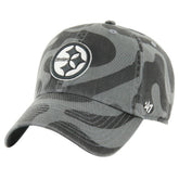 Pittsburgh Steelers '47 Women's Freeform Clean Up Adjustable Hat Charcoal