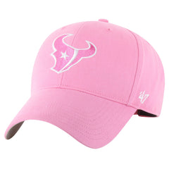 Houston Texans '47 Girls Youth Rose MVP Adjustable Hat Pink