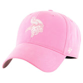 Minnesota Vikings '47 Girls Youth Rose MVP Adjustable Hat Pink