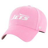 New York Jets '47 Girls Youth Rose MVP Adjustable Hat Pink