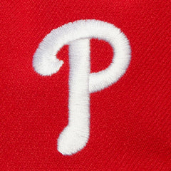 Philadelphia Phillies Mitchell & Ness Team Tagged Snapback Hat - Red Hats
