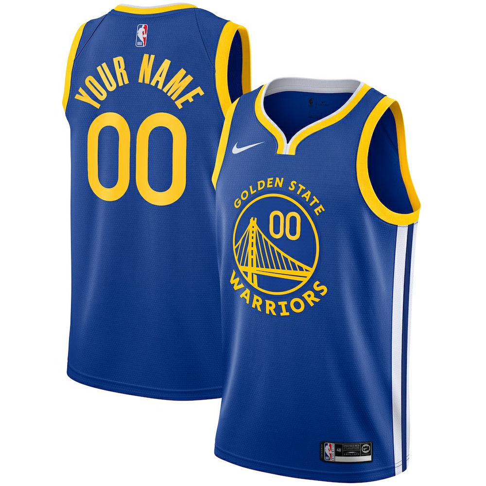 NBA Golden State Warriors Unisex 2019/20 Custom Swingman Jersey sale - Royal sale - Icon Edition
