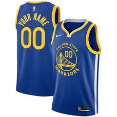 NBA Golden State Warriors Unisex 2019/20 Custom Swingman Jersey sale - Royal sale - Icon Edition
