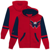 NHL Washington Capitals Preschool Face Off Full-Zip Hoodie - Red