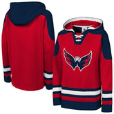 NHL Washington Capitals Youth Ageless Must Have Home V-Neck Pullover Hoodie - Red