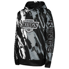 NHL Los Angeles Kings Youth Master Snipe Pullover Hoodie - Black