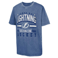 NHL Tampa Bay Lightning Youth Sure Short T-Shirt - Blue
