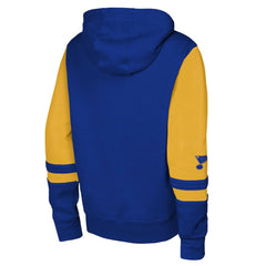 NHL St. Louis Blues Youth Face Off Full-Zip Hoodie - Blue