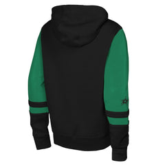 NHL Dallas Stars Youth Face Off Full-Zip Hoodie - Black