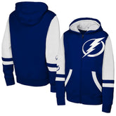 NHL Tampa Bay Lightning Youth Face Off Full-Zip Hoodie - Blue