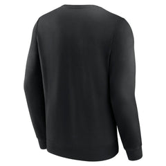 San Diego Padres Profile Big & Tall Pullover Sweatshirt - Black Pullover