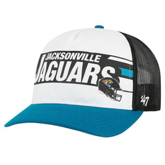 Jacksonville Jaguars '47 Youth Trucker Adjustable Hat White/Teal