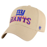 New York Giants '47 Powell MVP Adjustable Hat Khaki