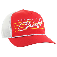 Kansas City Chiefs '47 Downburst Relaxed Hitch Trucker Adjustable Hat Red/White