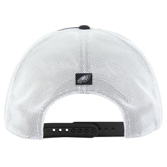 Philadelphia Eagles '47 Downburst Relaxed Hitch Trucker Adjustable Hat Black/White