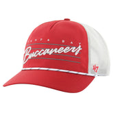 Tampa Bay Buccaneers '47 Downburst Relaxed Hitch Trucker Adjustable Hat Red/White