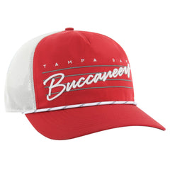 Tampa Bay Buccaneers '47 Downburst Relaxed Hitch Trucker Adjustable Hat Red/White