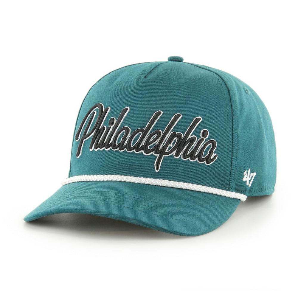 Philadelphia Eagles '47 Overhand Hitch Adjustable Hat Midnight Green
