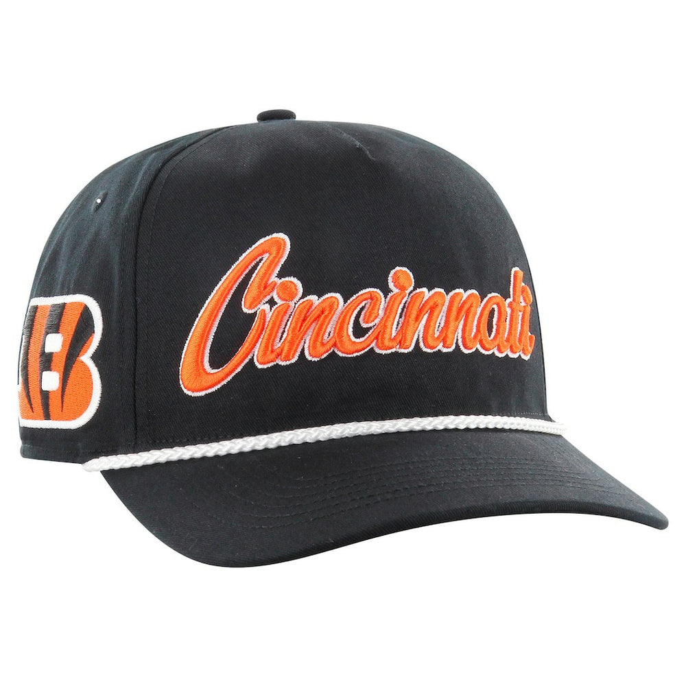 Cincinnati Bengals '47 Overhand Hitch Adjustable Hat Black