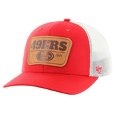 San Francisco 49ers '47 Thrash Trophy Flex Hat Scarlet/White