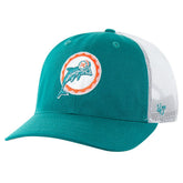Miami Dolphins '47 Team Unstructured Trucker Adjustable Hat Aqua/White