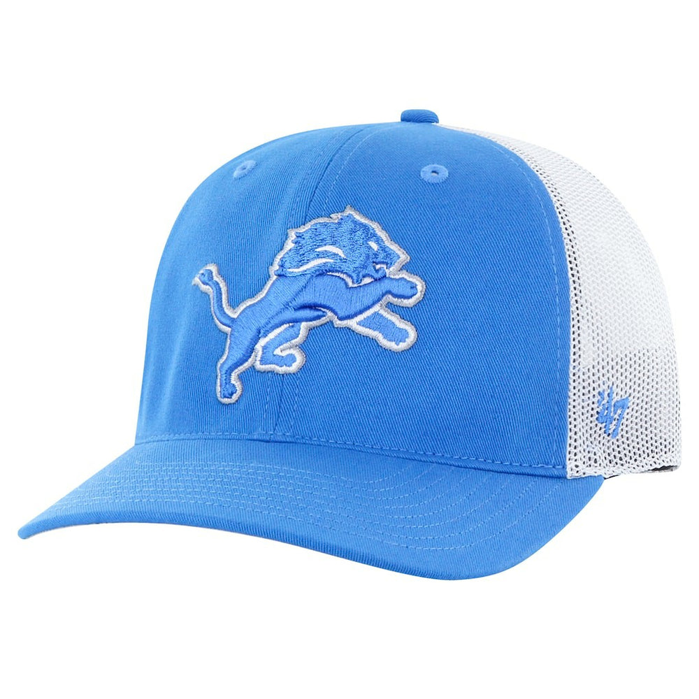 Detroit Lions '47 Team Unstructured Trucker Adjustable Hat Blue/White