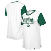 New York Jets New Era Women's 3rd Down T-Shirt White/Green