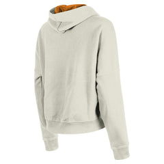 Tampa Bay Buccaneers New Era Women's 3rd Down Historic Pullover Hoodie Cream