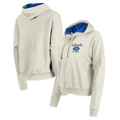 Seattle Seahawks New Era Women's 3rd Down Historic Pullover Hoodie Cream