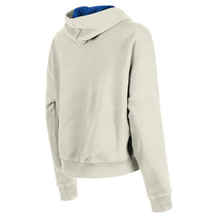 Seattle Seahawks New Era Women's 3rd Down Historic Pullover Hoodie Cream