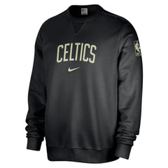 Boston Celtics Courtside Standard Issue Performance Pullover Sweatshirt Black