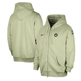 Boston Celtics Authentic Standard Issue Full-Zip Hoodie Jacket Green