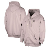 Sacramento Kings Authentic Standard Issue Full-Zip Hoodie Jacket Purple