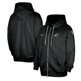 Phoenix Suns Authentic Standard Issue Full-Zip Hoodie Jacket Black