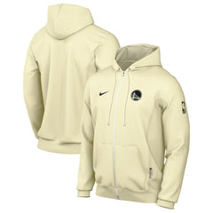 Golden State Warriors Authentic Standard Issue Full-Zip Hoodie Jacket Gray