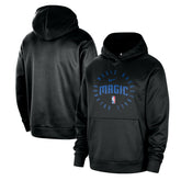 Orlando Magic 2024/25 Spotlight On-Court Practice Performance Pullover Hoodie Black