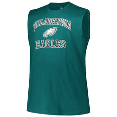 Jalen Hurts Philadelphia Eagles Big & Tall Muscle Tank Top Midnight Green