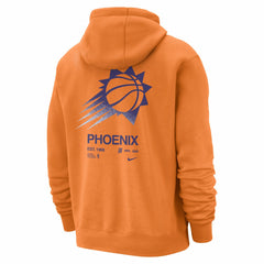 Phoenix Suns Courtside Club Pullover Hoodie Orange