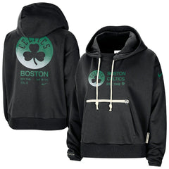 Boston Celtics Women's Courtside Standard Issue Performance Pullover Hoodie Black