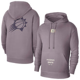 Phoenix Suns Jordan Brand Courtside Statement Edition Pullover Hoodie Purple