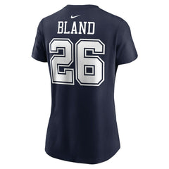 DaRon Bland Dallas Cowboys Women's Player Name & Number T-Shirt Navy