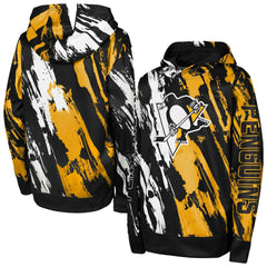 NHL Pittsburgh Penguins Preschool Master Snipe Pullover Hoodie - Black