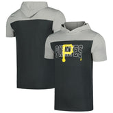 Pittsburgh Pirates New Era Active Brushed Hoodie T-Shirt - Black Hoodies