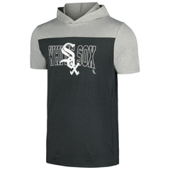 Chicago White Sox New Era Active Brushed Hoodie T-Shirt - Black Hoodies