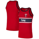 Minnesota Twins New Era Jersey Ringer Tank Top - Red Jerseys
