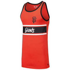 San Francisco Giants New Era Jersey Ringer Tank Top - Orange Jerseys