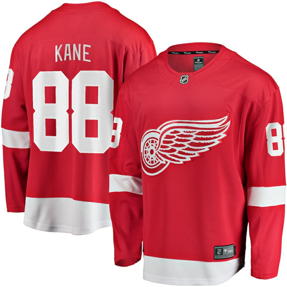 NHL Patrick Kane Detroit Red Wings Fanatics Home Breakaway Player Jersey - Red