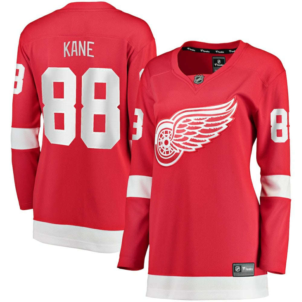 NHL Patrick Kane Detroit Red Wings Fanatics Women's Home Breakaway Player Jersey - Red