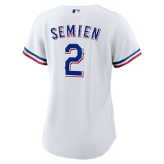 MLB Marcus Semien Texas Rangers Nike Women's Home Replica Player Jersey - White