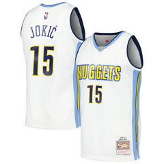 NBA Nikola Jokic Denver Nuggets 2016/17 Throwback Swingman Jersey sale - White